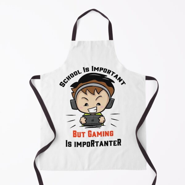 Item preview, School is important but gaming is importanter designed and sold by LouzaArte.