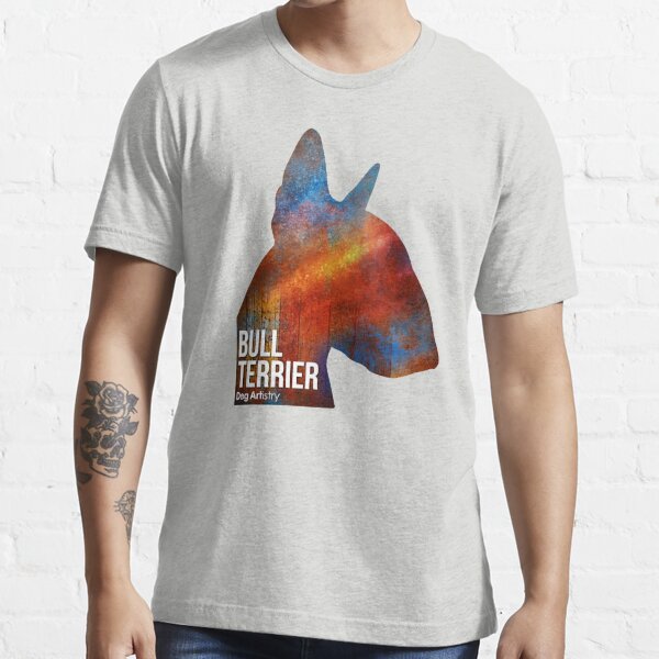 Bull Terrier Digital Abstract Design Essential T-Shirt