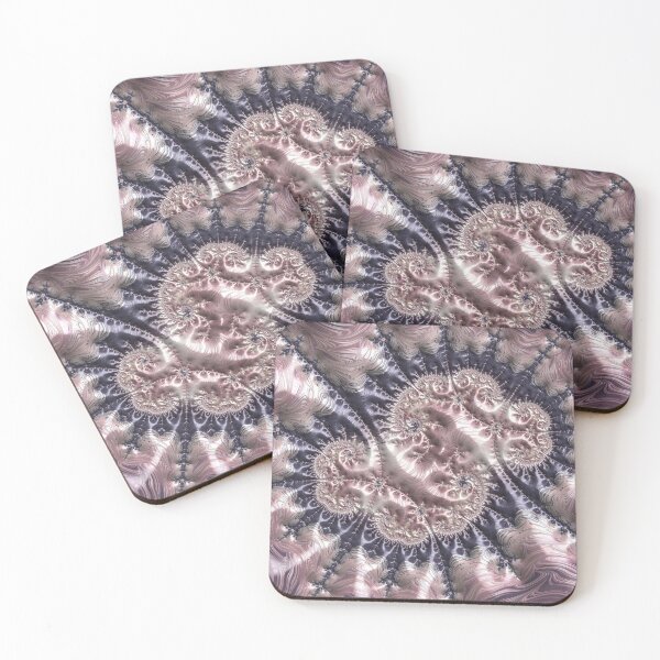 Item preview, Mauve and Pink Fractal Five designed and sold by Elisabeth Lucas.
