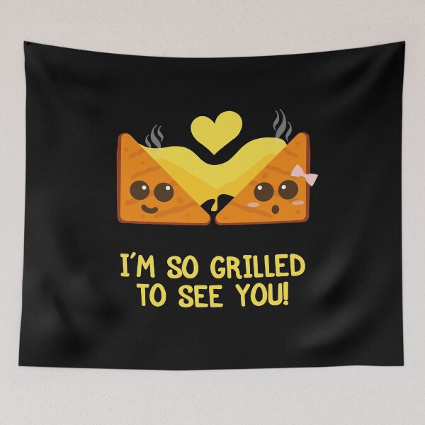 Item preview, Grilled Cheese Sandwich Puns | Valentine's Day | Gift Ideas designed and sold by Fluffy-Vectors.
