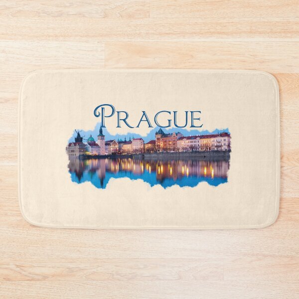 Item preview, Prague: Evening Skyline designed and sold by Rae Tucker Photography & Designs.