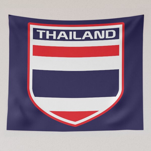 Item preview, Thailand Flag Badge designed and sold by Cestus.