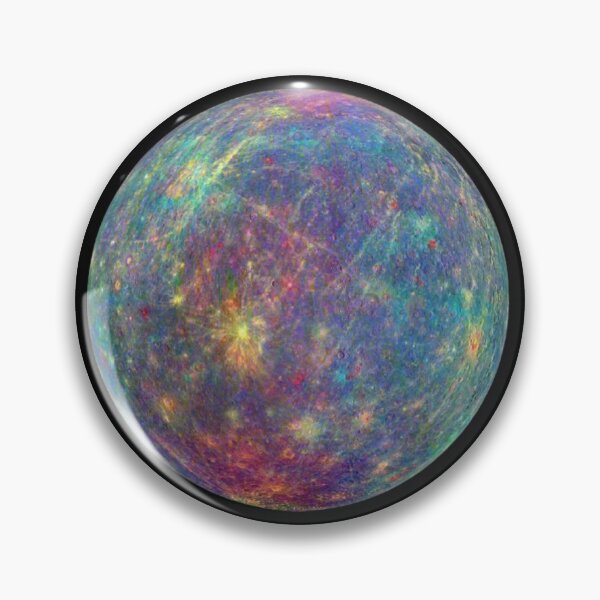 Item preview, Mercury Planet Close Up Photo Round designed and sold by SillyFun.