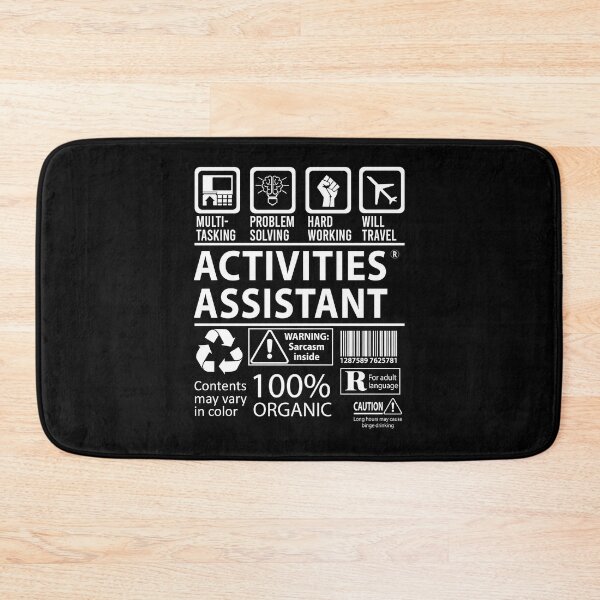 Item preview, Activities Assistant T Shirt - MultiTasking Certified Job Gift Item Tee designed and sold by oslandefren.