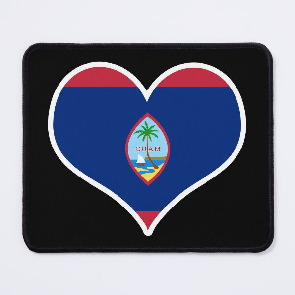 Item preview, Guam Flag Heart designed and sold by PKHalford.