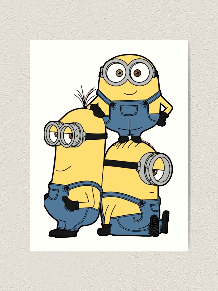 Despicable Me 2 Minion Model Drawing - ID: maydespicable6396 | Van Eaton  Galleries