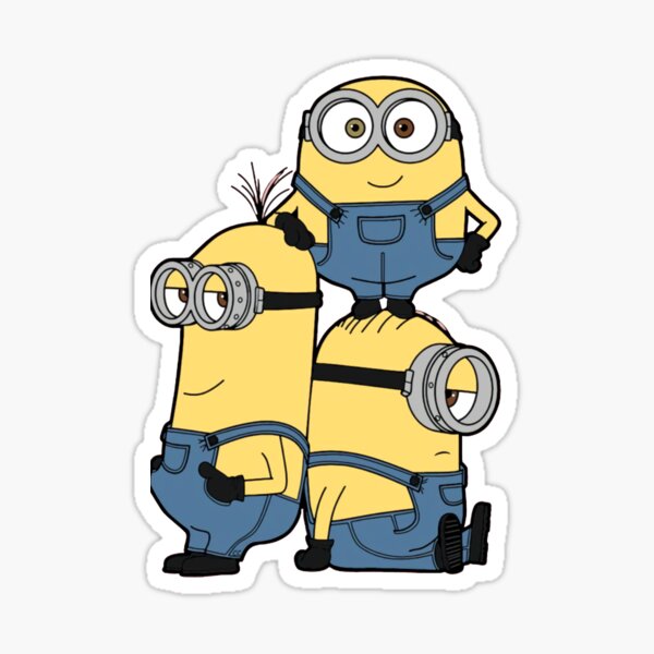 10cm!Aufkleber Minions Bob Gitarre M20-UV&Waschanlagenfest Auto KFZ Wandtattoo