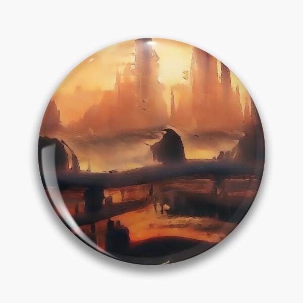 Item preview, Post apocalyptic city landscape designed and sold by siwabudda.