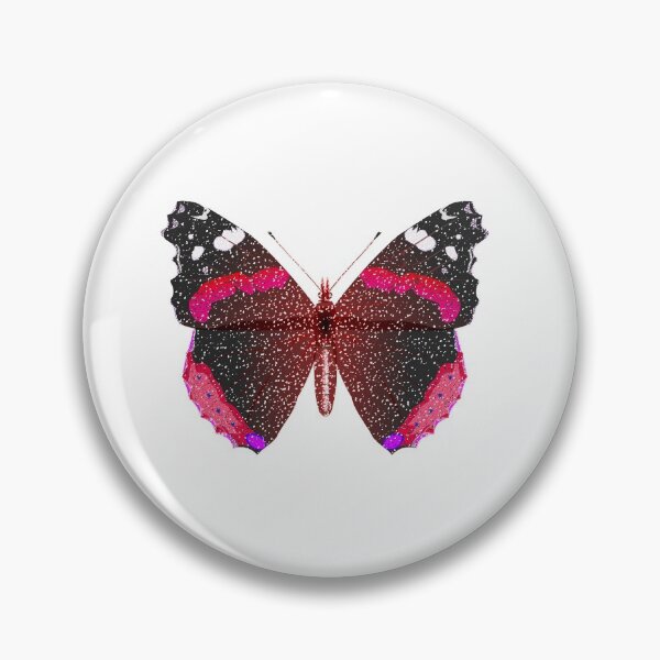 Item preview, Red admiral butterfly design designed and sold by Elonium.