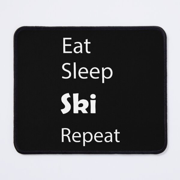 Item preview, Eat Sleep Ski Repeat Design/T-shirt Design designed and sold by Life-chang.