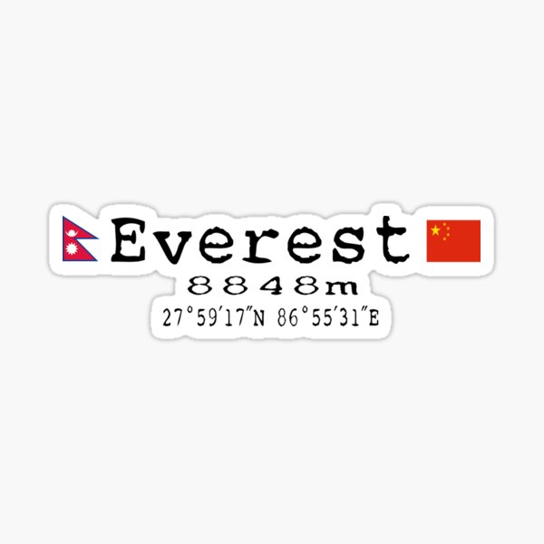 Everest v.1 Sticker