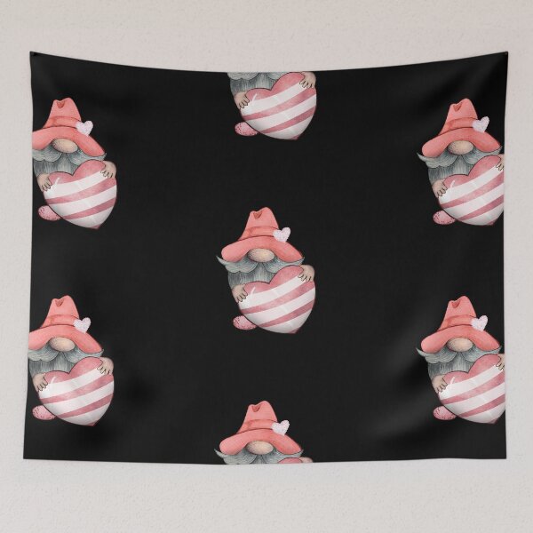 Item preview, I LOVE YOU GNOMES love valentine designed and sold by amy greaves.