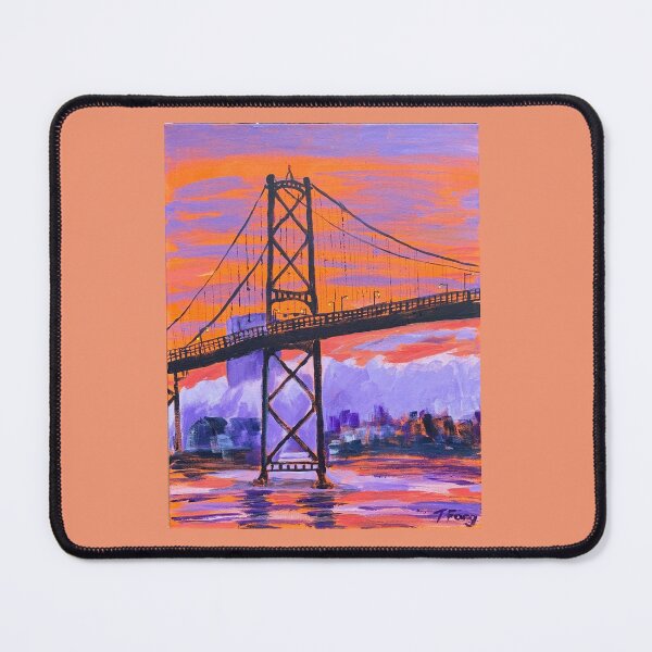 Item preview, Halifax's MacDonald Bridge, sunset designed and sold by TrudyFong.