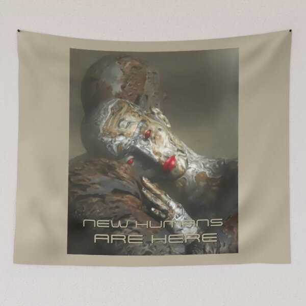 Item preview, The New Humans Are Here designed and sold by NewHumansDesign.
