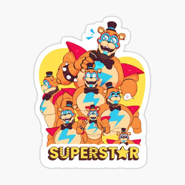 Artikel-Vorschau von Glamrock Freddy FNAF, designt und verkauft von LUX2Boutique ★★★★★.