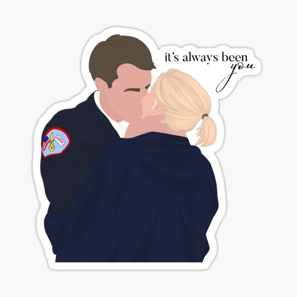 Brettsey Chicago Fire Its Always Been You Sticker For Sale By Erinsartstuffs Redbubble