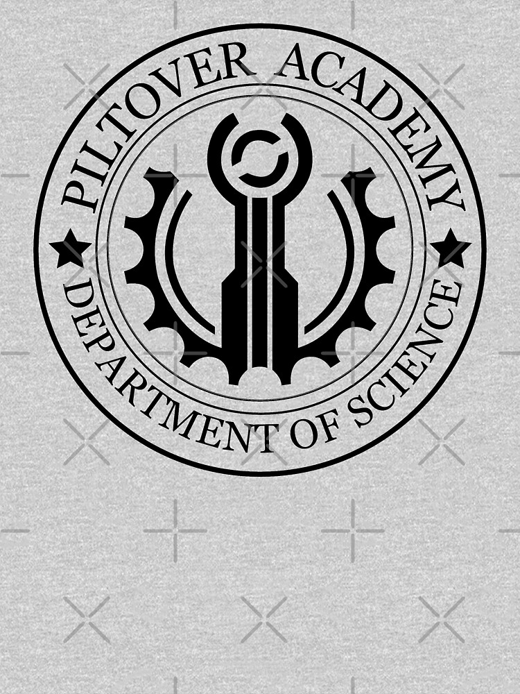 Imagen 7 de 7, Camiseta clásica con la obra Logotipo de la Academia Piltover, diseñada y vendida por Skella896.