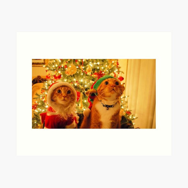 Item preview, new year's cats designed and sold by dsgn-by-frost.