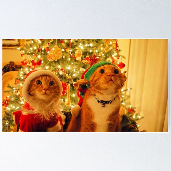 Item preview, new year's cats designed and sold by dsgn-by-frost.