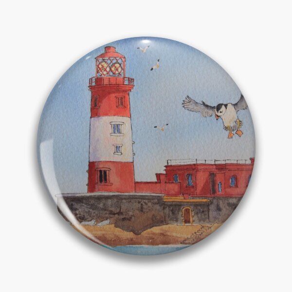 Artikelvorschau, Leuchtturm von Longstone. entworfen und verkauft von John Ray.