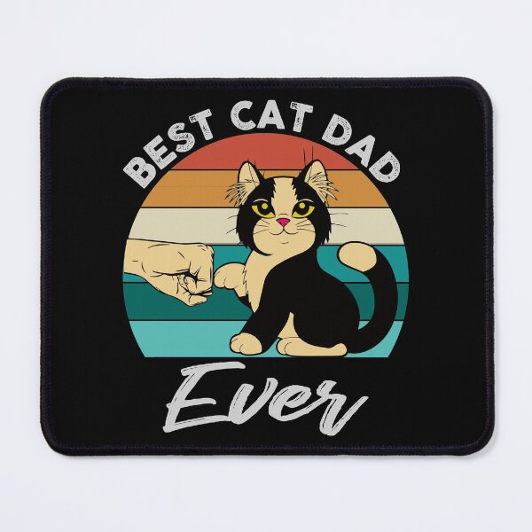 Item preview, Best Cat Dad EVER designed and sold by MyMerch4u.
