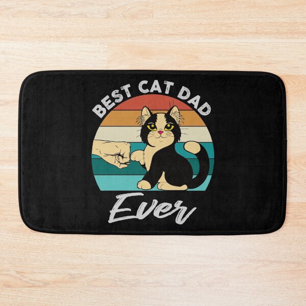 Item preview, Best Cat Dad EVER designed and sold by MyMerch4u.