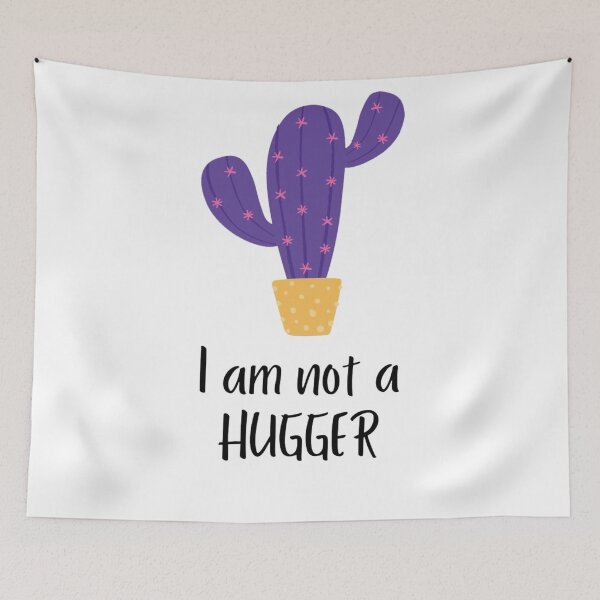 Item preview, No soy un cactus hugger designed and sold by Giovanni's Brown Quotes.