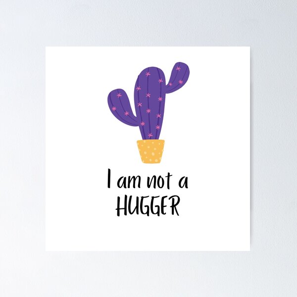 Item preview, No soy un cactus hugger designed and sold by Giovanni's Brown Quotes.