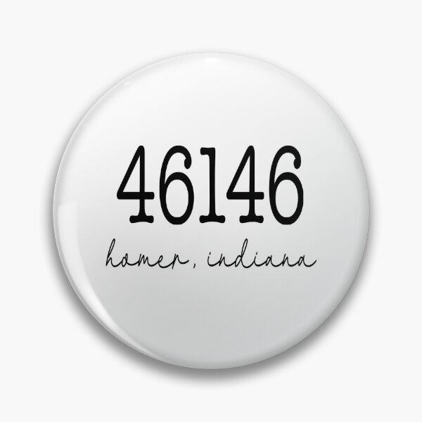 Item preview, Homer Zip Code designed and sold by CityOfRushville.