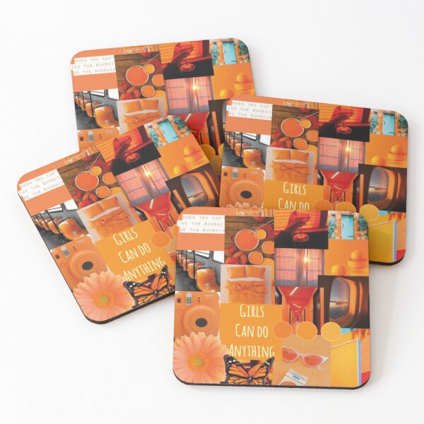 Item preview, Orange Neutral Collage Aesthetic designed and sold by Retro90sKid.