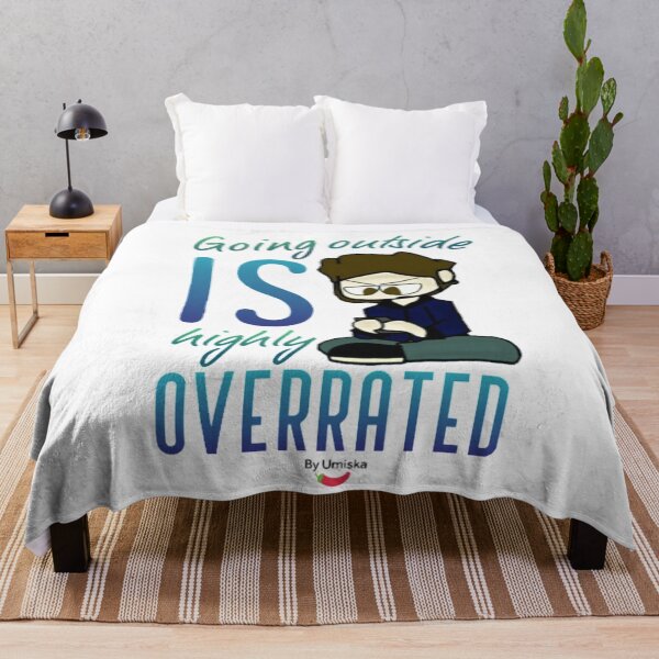 Item preview, Going outside is highly overrated designed and sold by Umiska.