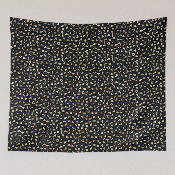Item preview, Blue and Gold Leopard Design Collection 003 designed and sold by DearSunny.