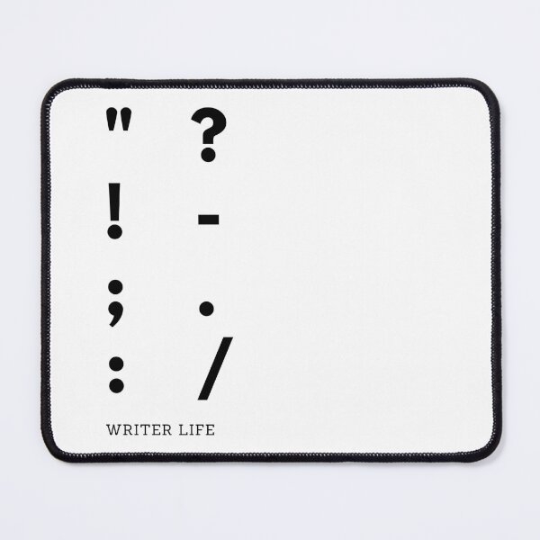 Item preview, Writer Life | Punctuation designed and sold by WordsToArt.