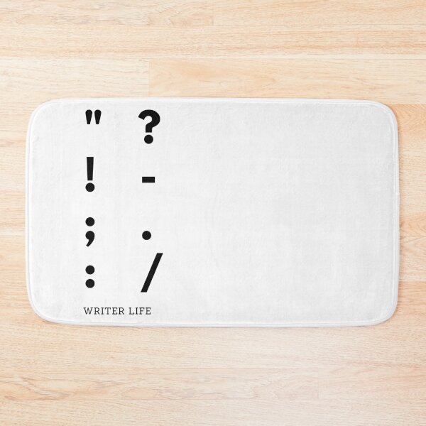 Item preview, Writer Life | Punctuation designed and sold by WordsToArt.