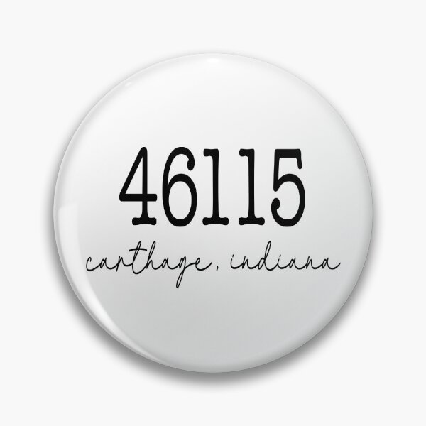Item preview, Carthage Zip Code designed and sold by CityOfRushville.