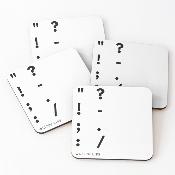 Item preview, Writer Life | Punctuation designed and sold by WordsToArt.