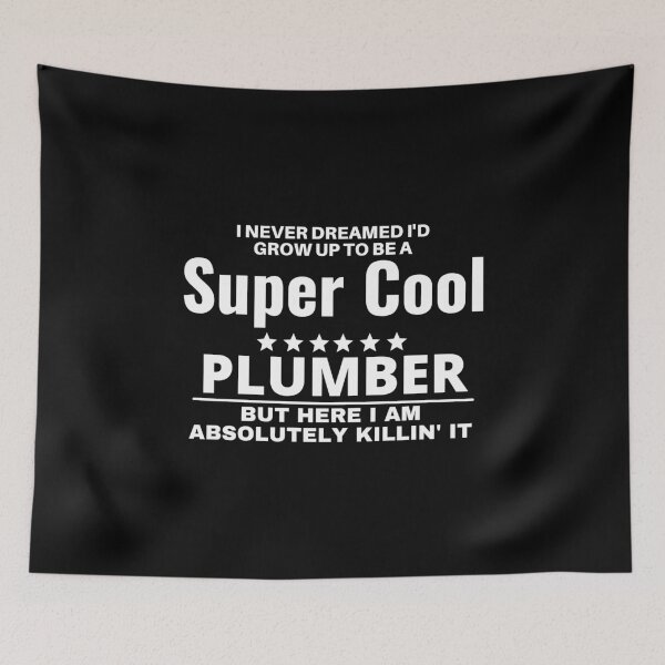 Item preview, plumber designed and sold by T-shirtgallery.