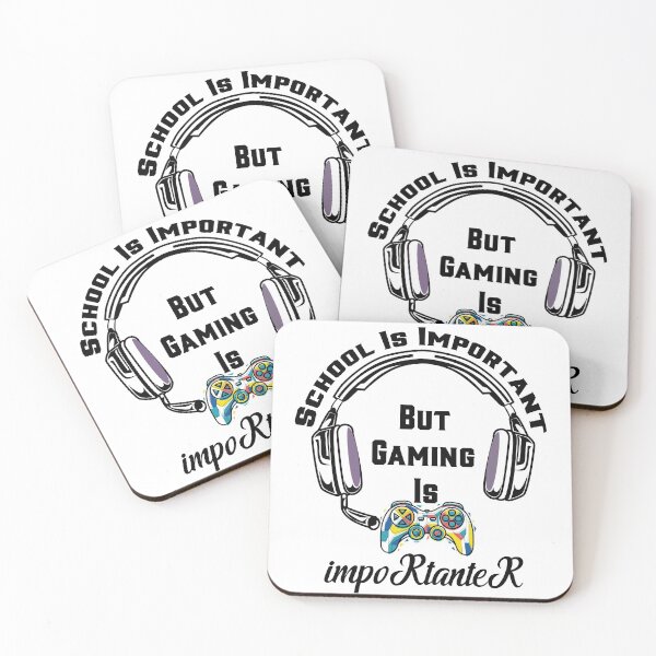 Item preview, School is important but gaming is importanter designed and sold by LouzaArte.