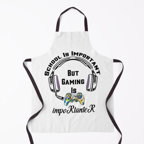 Item preview, School is important but gaming is importanter designed and sold by LouzaArte.