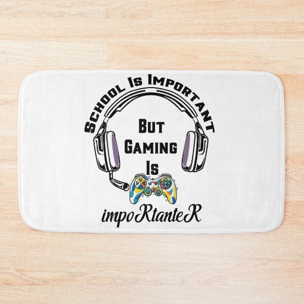 Item preview, School is important but gaming is importanter designed and sold by LouzaArte.