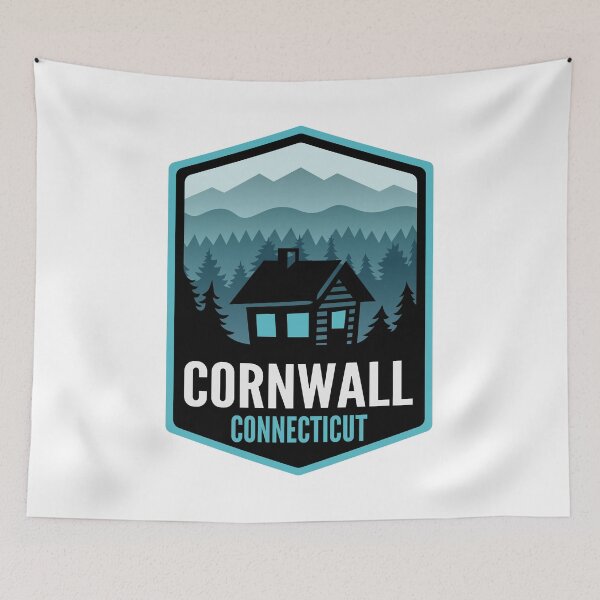 Item preview, Cornwall Connecticut Mountain Town Cabin designed and sold by HalpinDesign.
