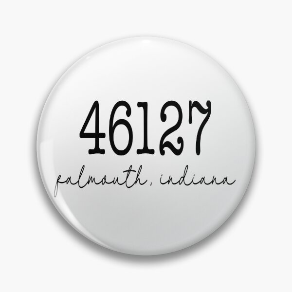 Item preview, Falmouth Zip Code designed and sold by CityOfRushville.