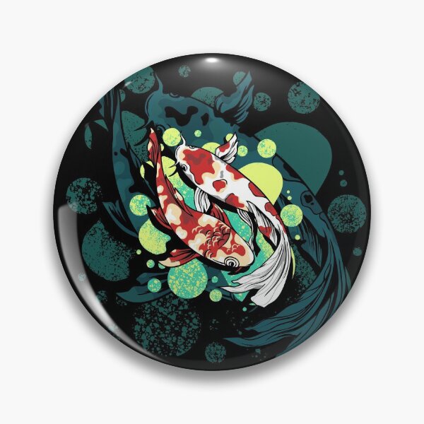 Item preview, Koi Fish Ying Yang Symbolism  designed and sold by AnimalLover4eva.