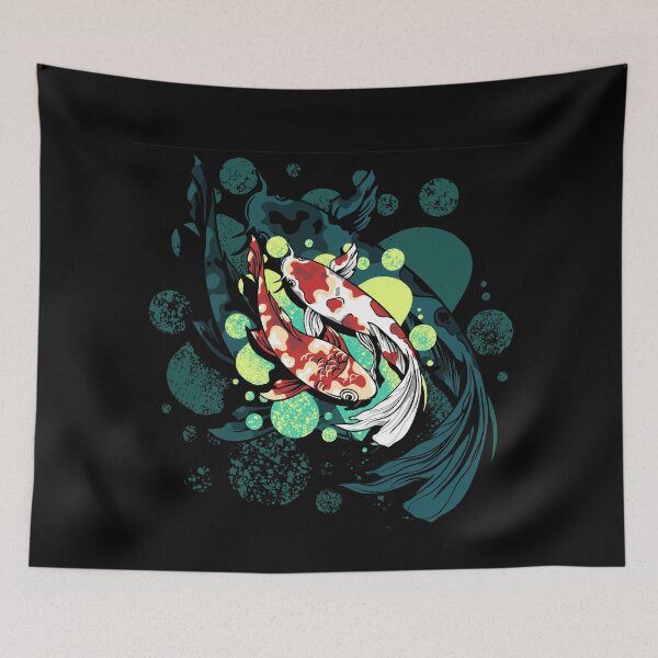Item preview, Koi Fish Ying Yang Symbolism  designed and sold by AnimalLover4eva.