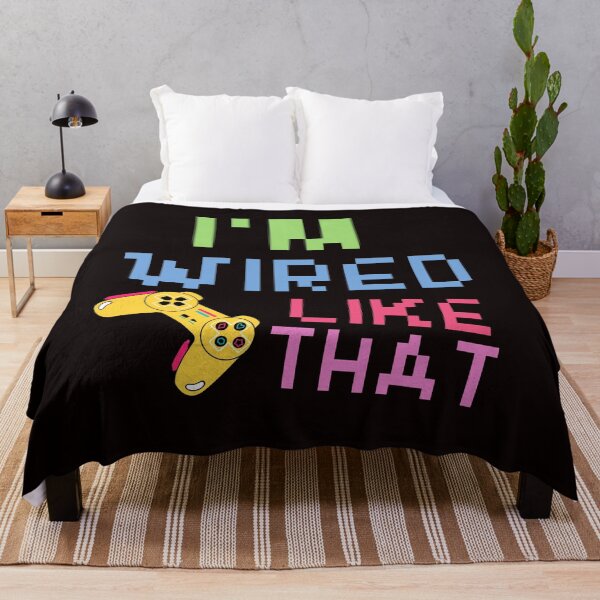 Item preview, I'm Wired Like That pc gaming mouse controller & gaming - funny gift idea for video Gamer boys and girls designed and sold by Live Today.