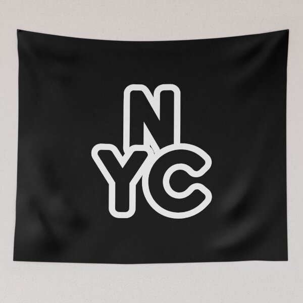 Item preview, NYC New York City Big City Words 3 Letter Square designed and sold by mike-gray.