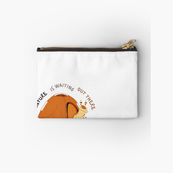 Item preview, Adventure is waiting out there | camping snail designed and sold by Daleen Cowgar.