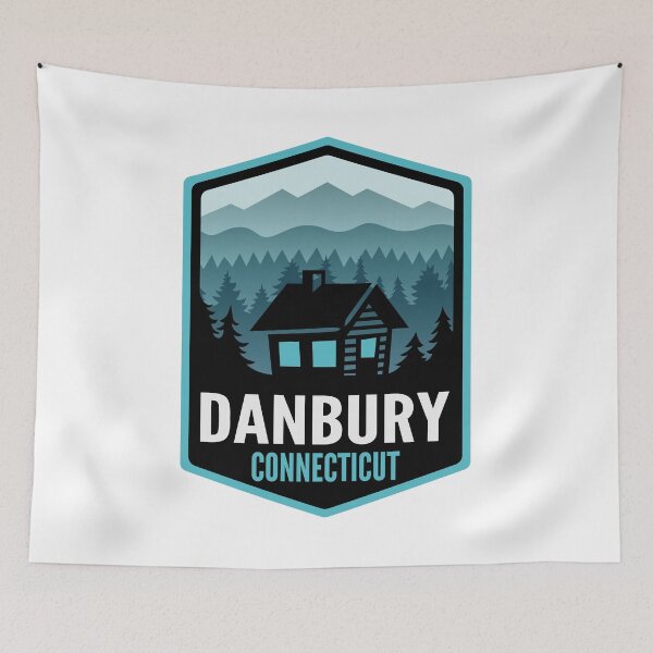 Item preview, Danbury Connecticut Mountain Town Cabin designed and sold by HalpinDesign.