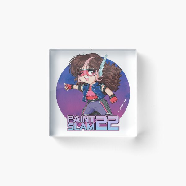 PaintSlam22 Acrylic Block