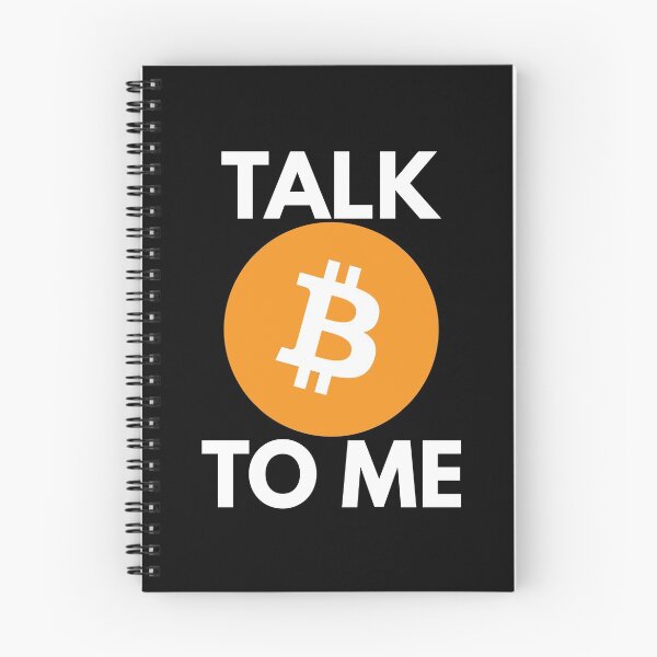 Item preview, Talk Bitcoin To Me designed and sold by stickmeok.